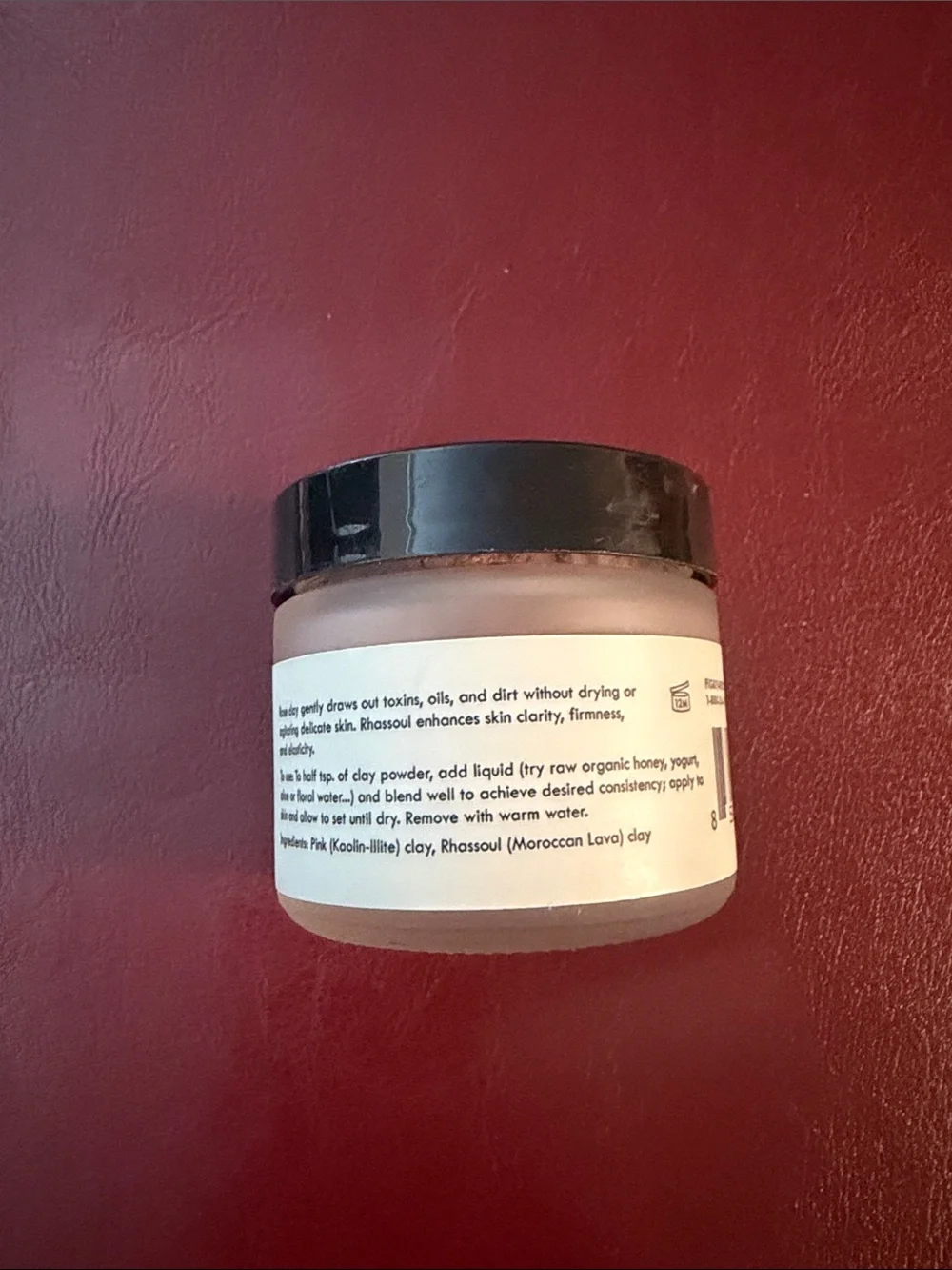 FIG + YARROW Apothecary Rose Rhassoul Clay Mask 1.2 oz / 34 g